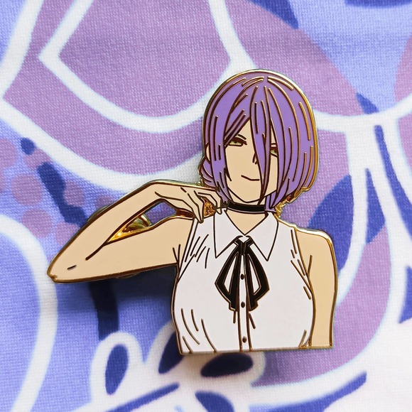 Chainsaw Man REZE Japanese Anime Manga Hard Enamel Pins 077-1 - Picture 1 of 1